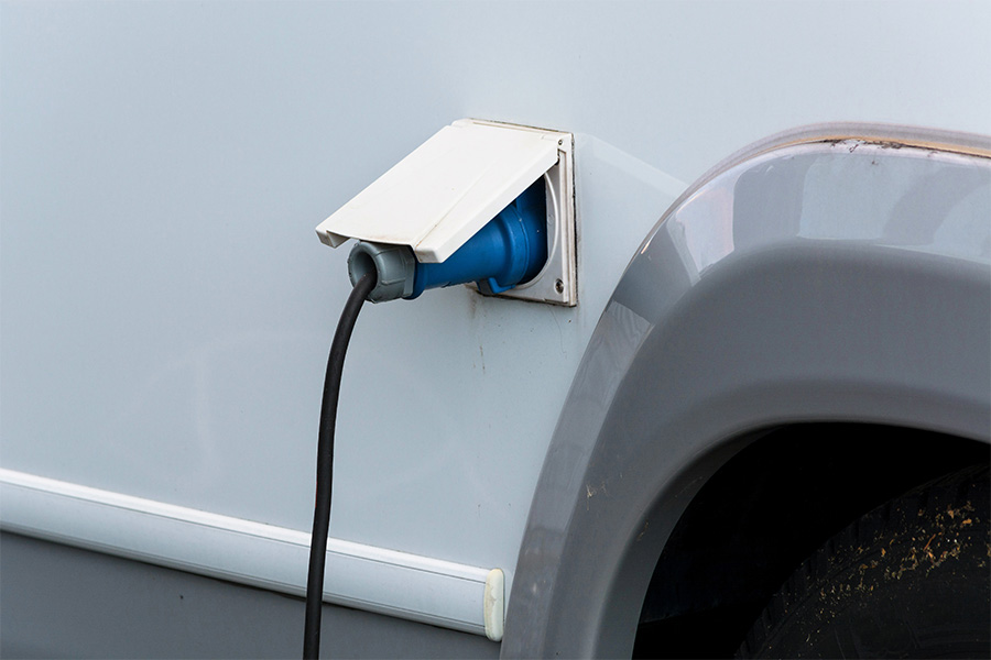 Electric vehicle charging port