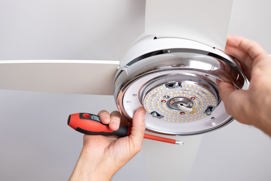 Ceiling fan repair